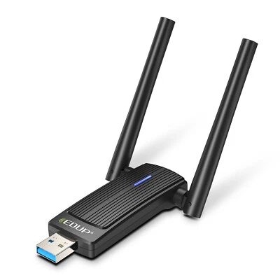 High Speed AX1800Mbps 802.11A/g 1800Mbps WiFi Adapter WiFi 6 USB Wireless Dongle - Image 1 of 4