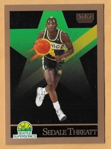 SEDALE AMENAZA SEATTLE SUPERSONICS #273 SKYBOX 1990-91 - Imagen 1 de 2