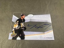 2008-09 UPPER DECK ICE HOCKEY TYLER KENNEDY GLACIAL GRAPH AUTO