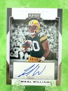 Jamaal Williams - AU RC /49 - 2017 Panini Playoff RPS Auto #RPS-JA Packers - Picture 1 of 11