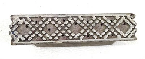 Wooden hand carved Printing Stamp Block for Fabrics Printing #ZEFB-229 - Imagen 1 de 6