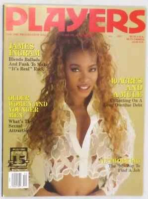 Players Girls Magazine Vol.16 No12 мая 1990 ~ Джеймс Ингрэм ~ Black Babes - Изображение 1 из 2