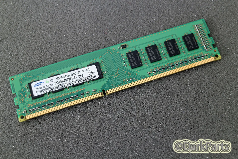 Samsung M378B2873FHS-CF8 PC3-8500U-07-10-ZZZ 1GB Memory RAM DDR3-1066 - Image 1 of 1
