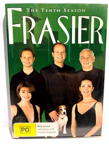 FRASIER, The TENTH Season 10. Kelsey Grammer, David Hyde Pierce, 4 Disc Set DVD - Picture 1 of 2
