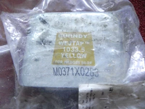 BURNDY WEJTAP 1033,5 GELB MIT WCY94 KEIL - Bild 1 von 3