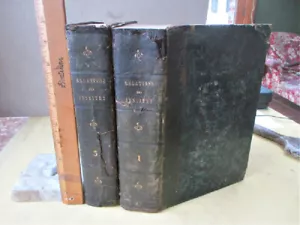 2 Vol.RELATIONS Des JESUITES,Various Authors,France,Canada, C.1600....,Vol.1 & 3 - Picture 1 of 6