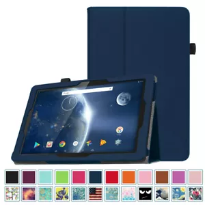 Case for Dragon Touch X10 2017 Edition 10 inch Android Leather Folio Stand Cover - Picture 1 of 12