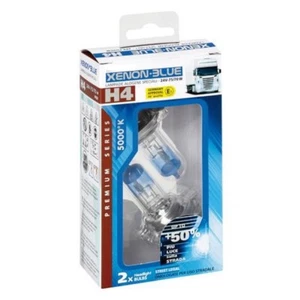H4 Camión Bombilla 24V Xenón Look Blanca Azul E1-Certificación 5000K - Imagen 1 de 2