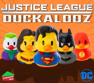 DC Justice League Duckalooz Novelty Character Ducks - Picture 1 of 23