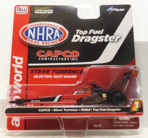 Auto World SC370/48 R27 NHRA Capco Steve Torrence Slot Racer Dragster 1809 NIB - Picture 1 of 3