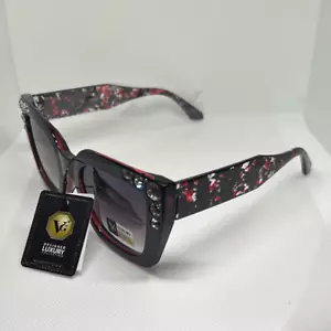 VG Women’s Cat Eye Rhinestone Bling Sunglasses - Picture 1 of 3