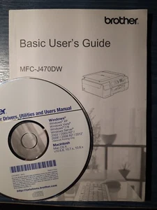 Brother MFC-J470DW Bedienungsanleitung und CD - Bild 1 von 1