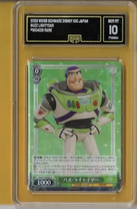 2023 Wess Schwarz Disney IC0 Japón BUZZ LIGHTYEAR # Graded 10 GMA RARO - Imagen 1 de 2