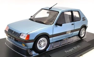 Norev 1/18 Scale Diecast 184857 - 1988 Peugeot 205 GTi 1.6 - Topaze Blue - Foto 1 di 5