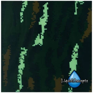 Hydrographic Film | Hydro Dip Film | Large Jungle Digital 19" x 7 Feet - Picture 1 of 2