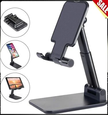 Tablet Halterung Handy Tisch Ständer Stativ Halter Verstellbar Smartphone IPad - Bild 1 von 4