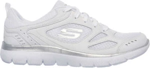 Skechers Summits Suited Womens Training Shoes White Gym Workout Fitness Trainers - Picture 1 of 4