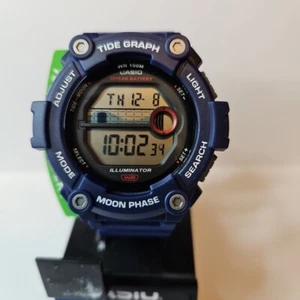 Casio WS-1300H-2AV, Tide Graph/Mondphase Resin Uhr, 3 Alarme, 10 Jahres Batterie - Bild 1 von 5