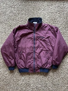 Vintage Fleece Lined Prowler Windbreaker Bomber Jacket Full Zip Mens Size L - Picture 1 of 15