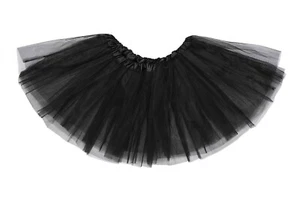 GIRLS PETTICOAT TUTU SKIRT 80S KIDS BALLET DANCE COSTUME FANCY DRESS PARTY - Picture 1 of 15