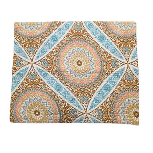 Pillow Shams (2) Made For SPIRIT LINEN Colorful Boho Print Fits Standard - Picture 1 of 5