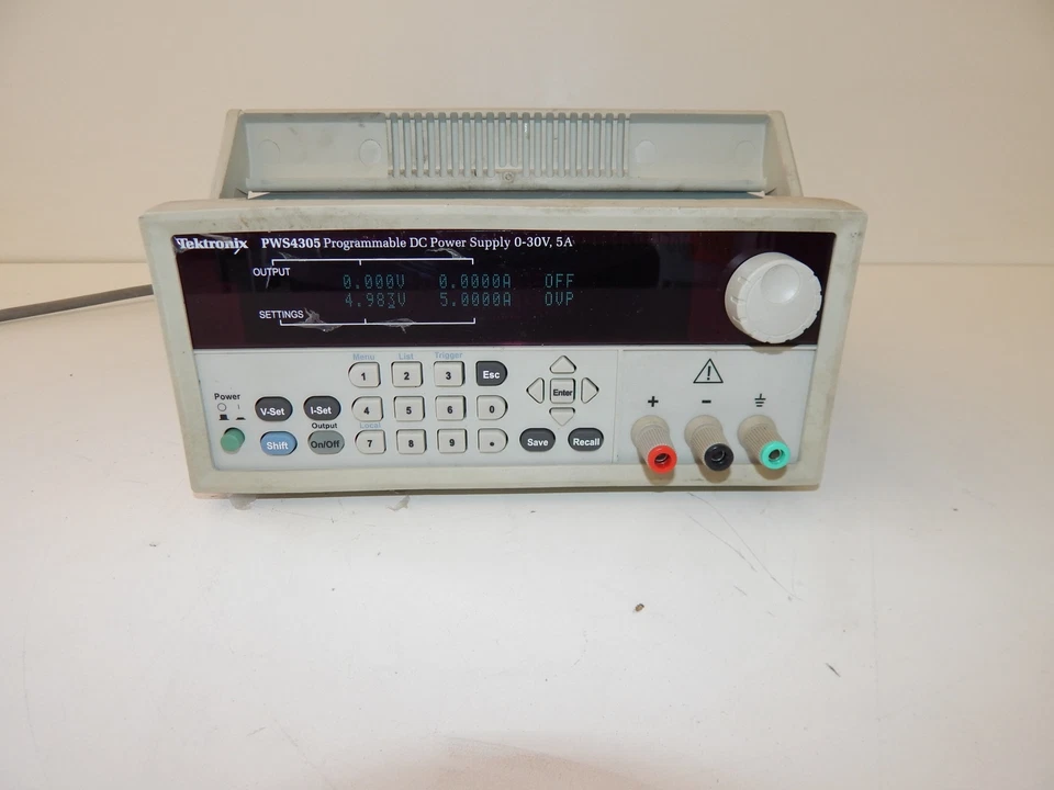 TEKTRONIX PWS4305 PWS 4305  PROGRAMMABLE DC POWER SUPPLY  (WVK65) - Image 1 of 4