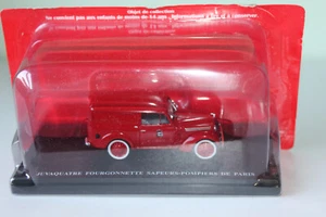 HACHETTE 1:43 RENAULT JUVAQUATRE FOURGONETTE - SAPEURS POMPIERS DE PARIS - Picture 1 of 1