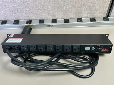 APC AP7901 SWITCHED RACK PDU POWER 20A 120V 8-OUTLETS - Image 1 of 4