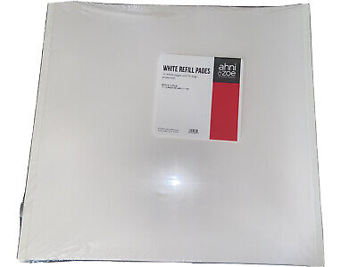 12x12 White Refill Pages & 15 Protectors Creative Memories True Ahni & Zoe Album • 38.39€
