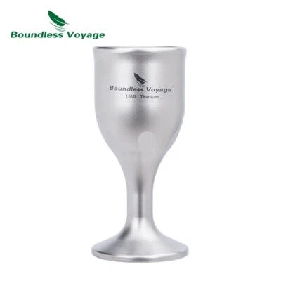 Mini vasos de titanio de 15 ml tazas tazas de vino vasos pequeños utensilios de bebida Foto 1 de 4