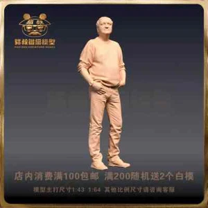 1/43 1/64 1/87 Mini Miniature Model of a Man Wearing a Sweater Scene Prop - Picture 1 of 3