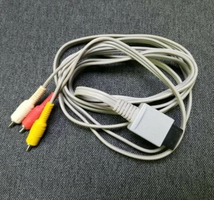Genuine Nintendo Wii Original (RVL-009) Official AV Cable - Imagen 1 de 3
