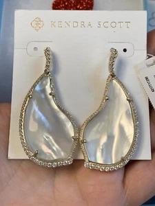 Kendra Scott Ohrringe Tinley in Ivory Pearl / Gold gutes Geschenk 🎁 NEU 120€ - Bild 1 von 12