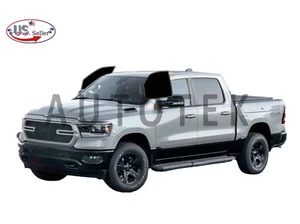 PreCut Film Front 2 Door Windows Any Tint Shade For Ram 1500 Crew Cab 2019-2024 - Picture 1 of 11