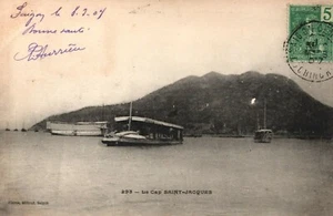 Vietnam Cochinchina Gorra Saint-Jacques Vũng Tàu Vung Tau Postal de Colección 03.86 - Imagen 1 de 2
