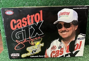 NHRA John Force 1/24 GOLD CASTROL GTX 7X CHAMPION 1997 Funny Car Limited Edition - Picture 1 of 10