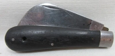 Navaja de bolsillo Camillus # 1 Hawkbill NY EE. UU. asas de madera Foto 1 de 4