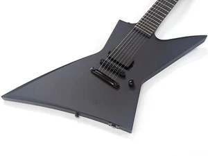 ESP LTD EX-7 Black Metal Baritone *Made in KOREA *Worldwide S/H - Picture 1 of 7