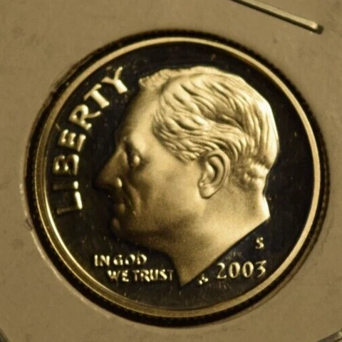 2003-S Roosevelt dimes 90% silver Cover