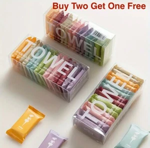 14 Facial cleansing compressed towel face hand towel disposable wash For travel - Picture 1 of 6
