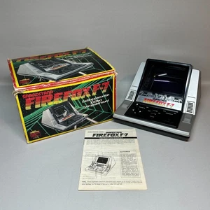 Tribüne Firefox F-7 Tabletop Spiel OVP & FUNKTIONSFÄHIG Made in Japan 1983 - Bild 1 von 22