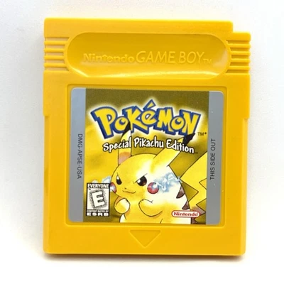 GB Pokémon Yellow Special Pikachu Edition  New Battery (Nintendo Game Boy, 1999) - Image 1 of 2