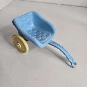 Vintage Fisher Price Loving Family Blue Baby Bike Wagon Cart Seat 1997 - Picture 1 of 3