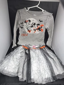 Top e gonna tutù Disney Junior Minnie Mouse, Boo Crew, 3T, Halloween - Foto 1 di 11