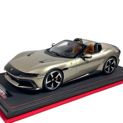 Modellino Auto MR Models 1/18 Ferrari 12 Cilindri Spider Grigio Ingrid Limite... - Immagine 1 di 4