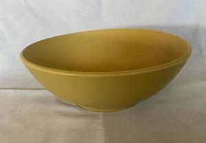 Calvin Klein Khaki Collection Cargo Sunflower Yellow Stoneware Serving Bowl 11.5 - Picture 1 of 7