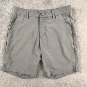 Primo Shorts Mens 27 Gray 7 Inch Inseam Golf Performance Stretch Tech Zip Pocket - Picture 1 of 12