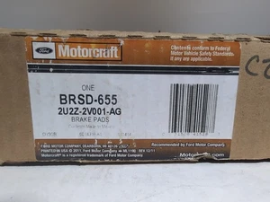 Front Disc Brake Pad Set-Pads - Ford Superduty  Motorcraft BRSD-655 NOS - Picture 1 of 3