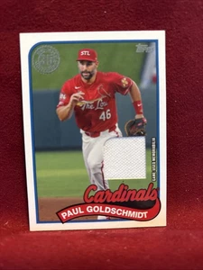 2024 Topps Update 1989 Paul Goldschmidt Relic 89AU-PG - Bild 1 von 2