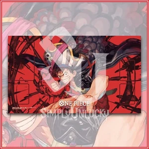 ONE PIECE CARD GAME: Luffy Movie Pirate Hat Playmat *IN STOCK* Official - Picture 1 of 2